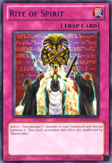 Rite of Spirit (Blue) [DL11-EN019] Rare - Josh's Cards