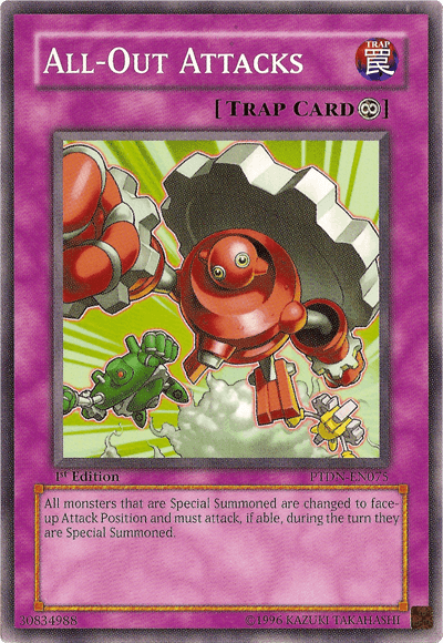 All-Out Attacks [PTDN-EN075] Common - Josh's Cards