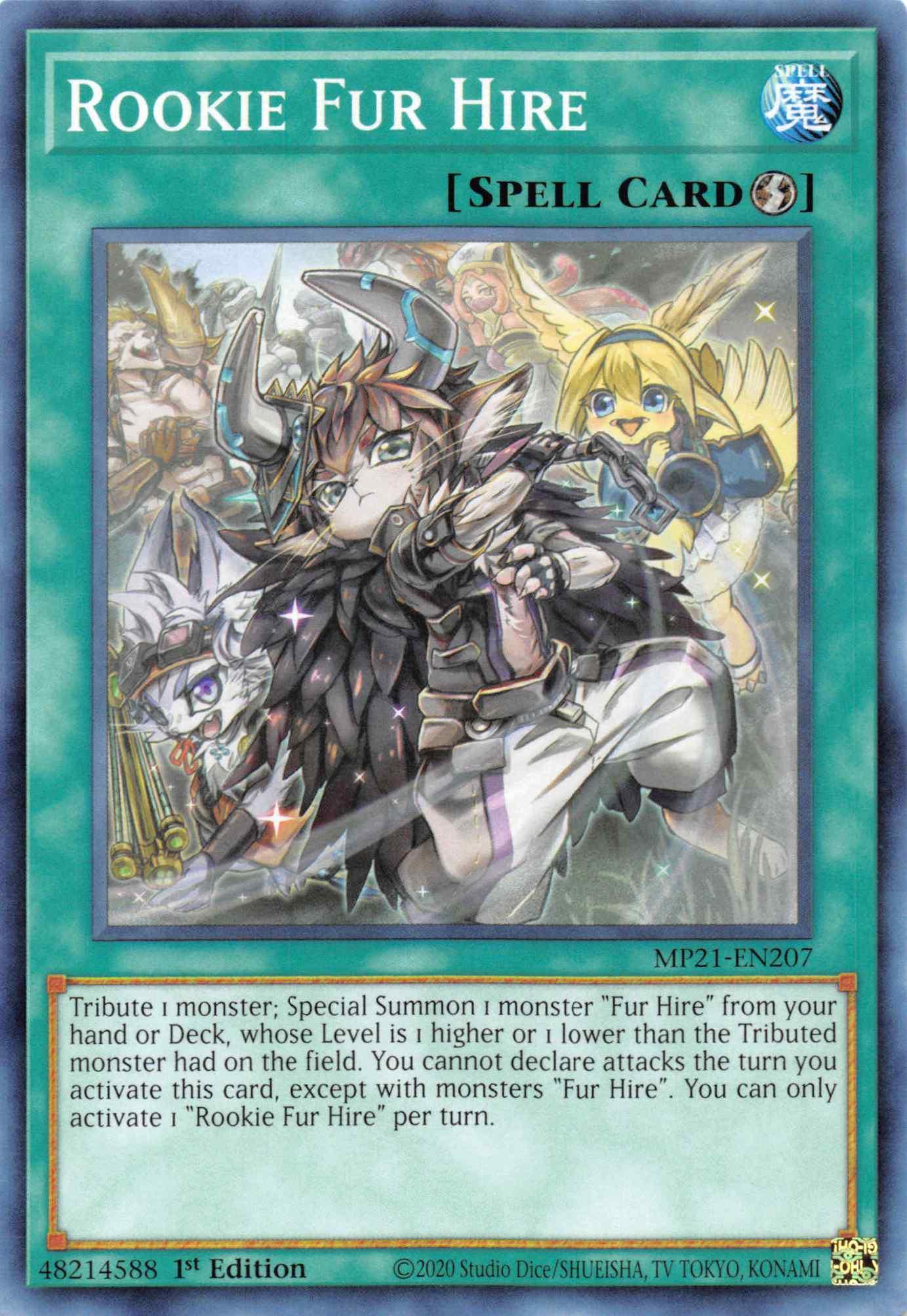 Rookie Fur Hire [MP21-EN207] Common - Josh's Cards