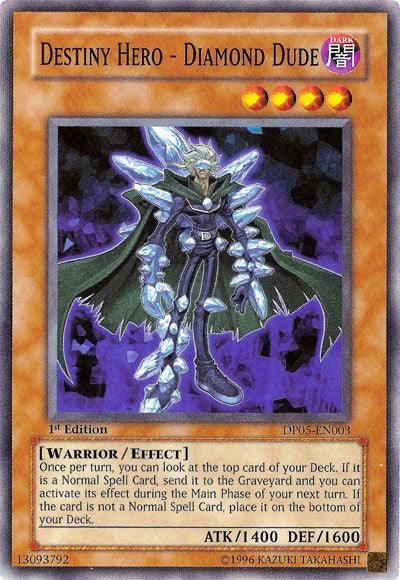 Destiny Hero - Diamond Dude [DP05-EN003] Common - Josh's Cards