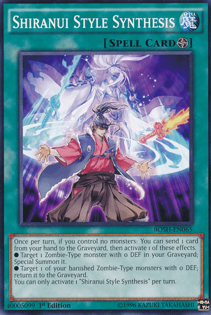 Shiranui Style Synthesis [BOSH-EN065] Common - Josh's Cards