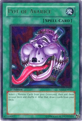 Pot of Avarice [EEN-EN037] Ultimate Rare - Josh's Cards