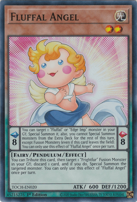 Fluffal Angel [TOCH-EN020] Super Rare - Josh's Cards
