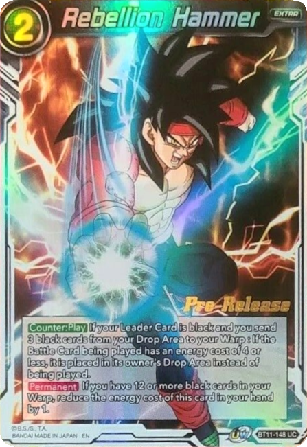 Rebellion Hammer (BT11-148) [Vermilion Bloodline Prerelease Promos] Parallel Foil