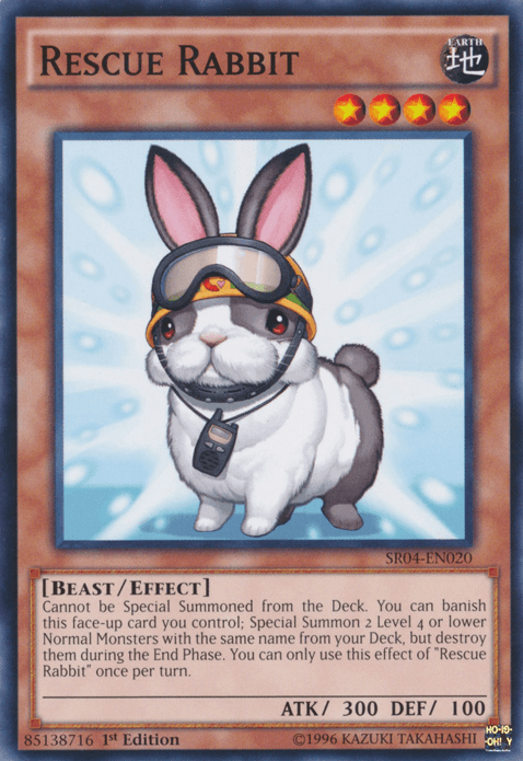 Rescue Rabbit [SR04-EN020] Common - Josh's Cards