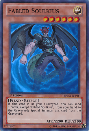 Fabled Soulkius [BPW2-EN036] Super Rare - Josh's Cards