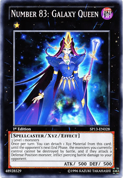Number 83: Galaxy Queen [SP13-EN028] Common - Josh's Cards