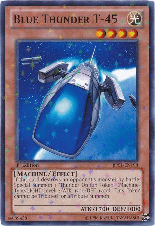 Blue Thunder T-45 [BP01-EN198] Starfoil Rare - Josh's Cards