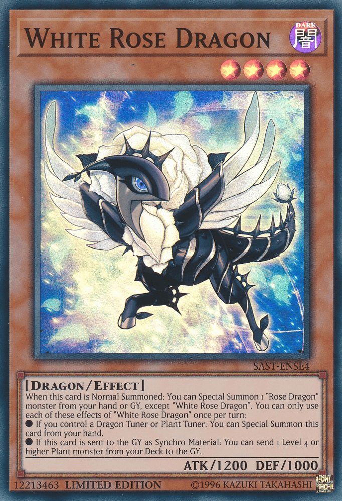 White Rose Dragon [SAST-ENSE4] Super Rare - Josh's Cards