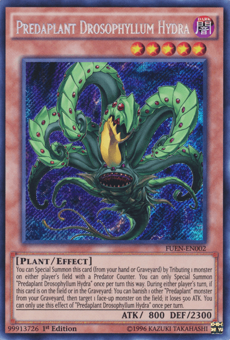 Predaplant Drosophyllum Hydra [FUEN-EN002] Secret Rare - Josh's Cards