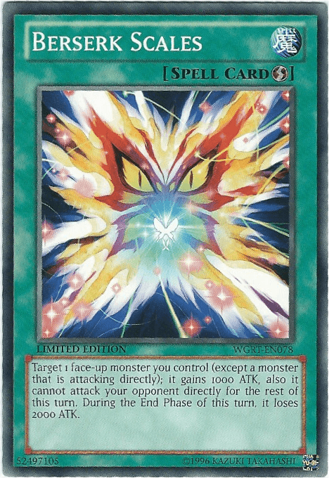 Berserk Scales [WGRT-EN078] Common - Josh's Cards