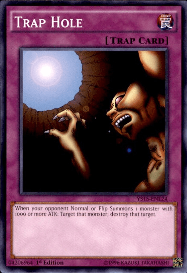 Trap Hole [YS15-ENL24] Common - Josh's Cards