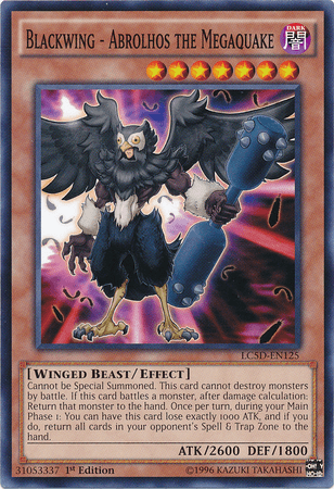 Blackwing - Abrolhos the Megaquake [LC5D-EN125] Common - Josh's Cards