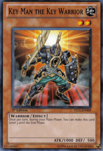 Key Man the Key Warrior [YS11-EN009] Common - Josh's Cards