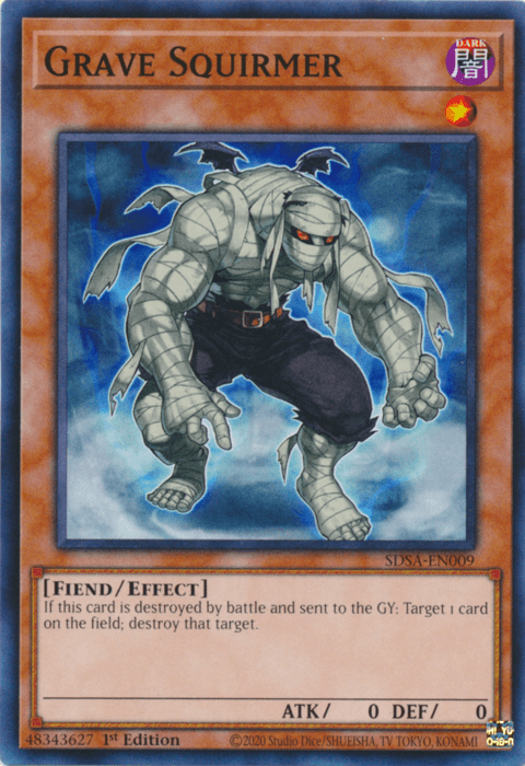 Grave Squirmer [SDSA-EN009] Common - Josh's Cards