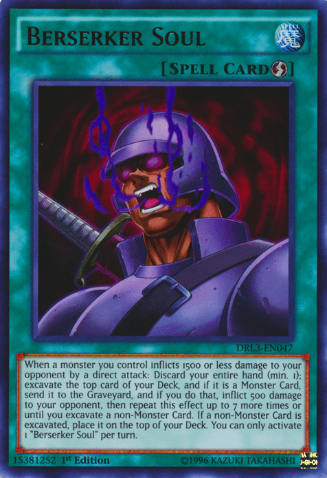 Berserker Soul [DRL3-EN047] Ultra Rare - Josh's Cards