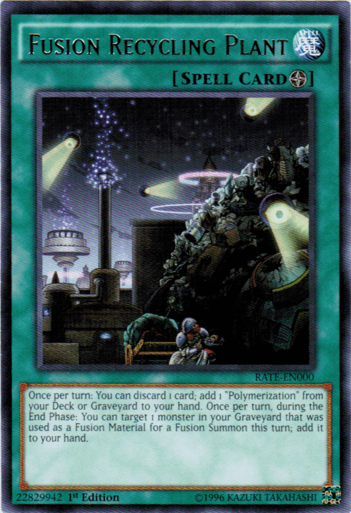 Fusion Recycling Plant [RATE-EN000] Rare - Josh's Cards