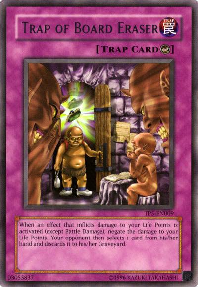 Trap of Board Eraser [TP5-EN009] Rare - Josh's Cards