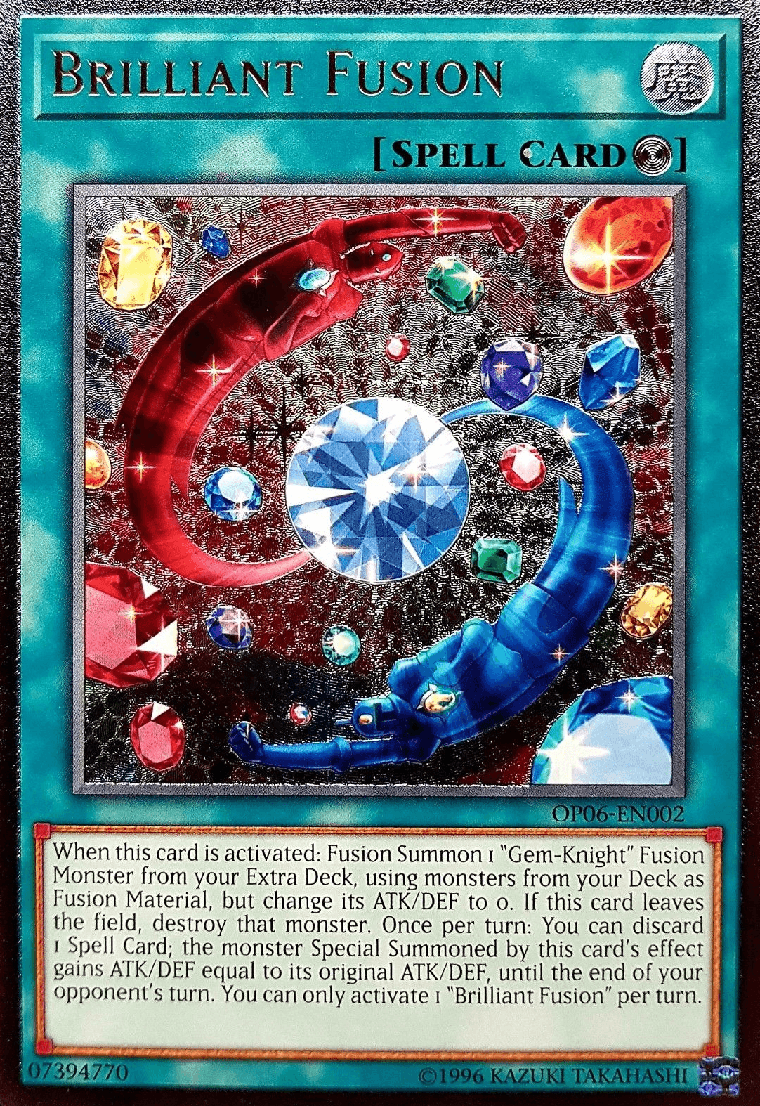 Brilliant Fusion [OP06-EN002] Ultimate Rare - Josh's Cards