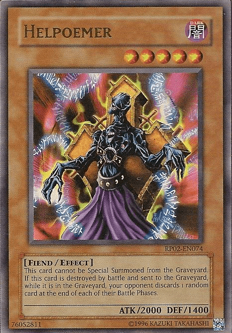 Helpoemer [RP02-EN074] Ultra Rare - Josh's Cards