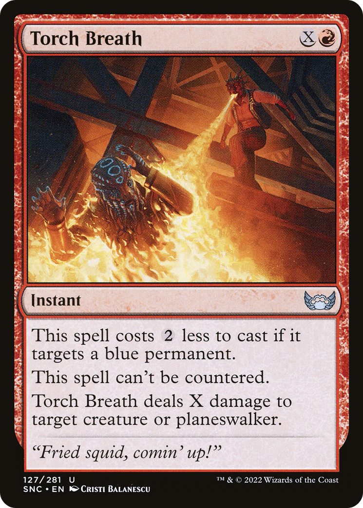 Torch Breath (SNC-127) - Streets of New Capenna
