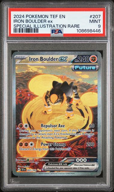 Iron Boulder ex Temporal Forces 207/162 PSA 9