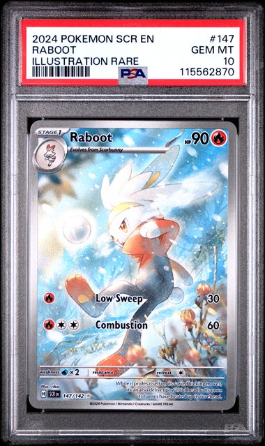 Raboot Illustration Rare Stellar Crown 147/142 PSA 10