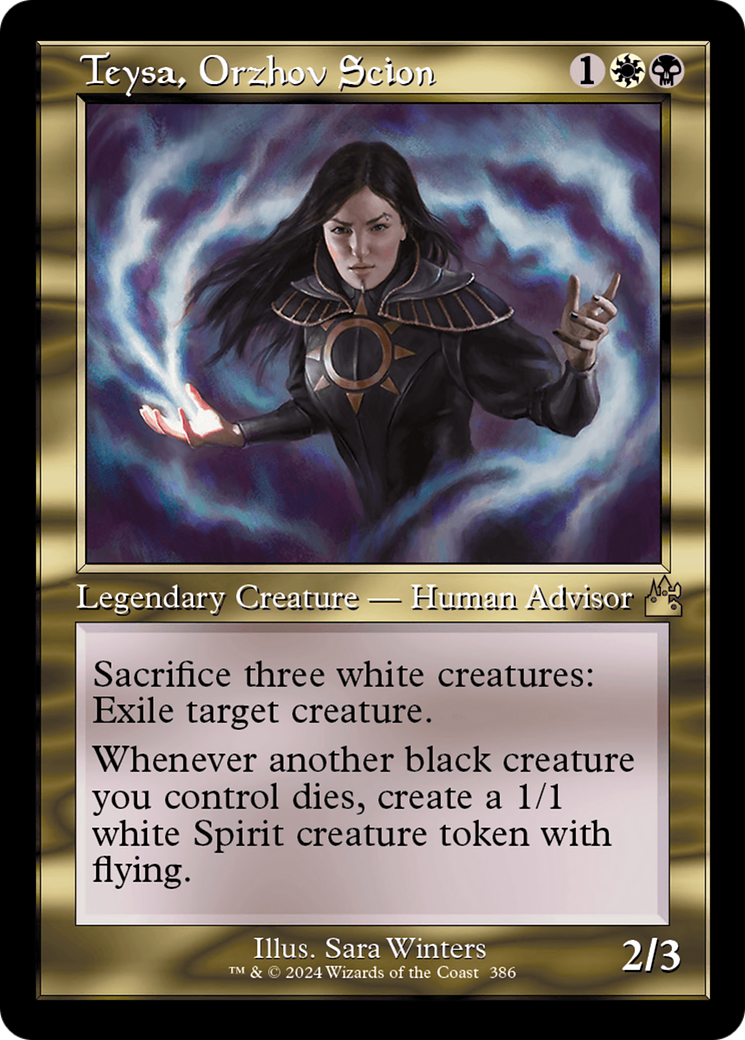 Teysa, Orzhov Scion (RVR-386) - Ravnica Remastered Foil