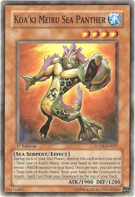 Koa'ki Meiru Sea Panther [SOVR-EN027] Common - Josh's Cards
