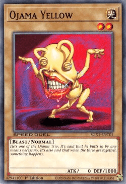 Ojama Yellow [SGX1-ENC01] Common - Josh's Cards