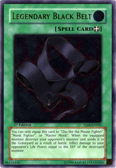 Legendary Black Belt [TLM-EN045] Ultimate Rare - Josh's Cards