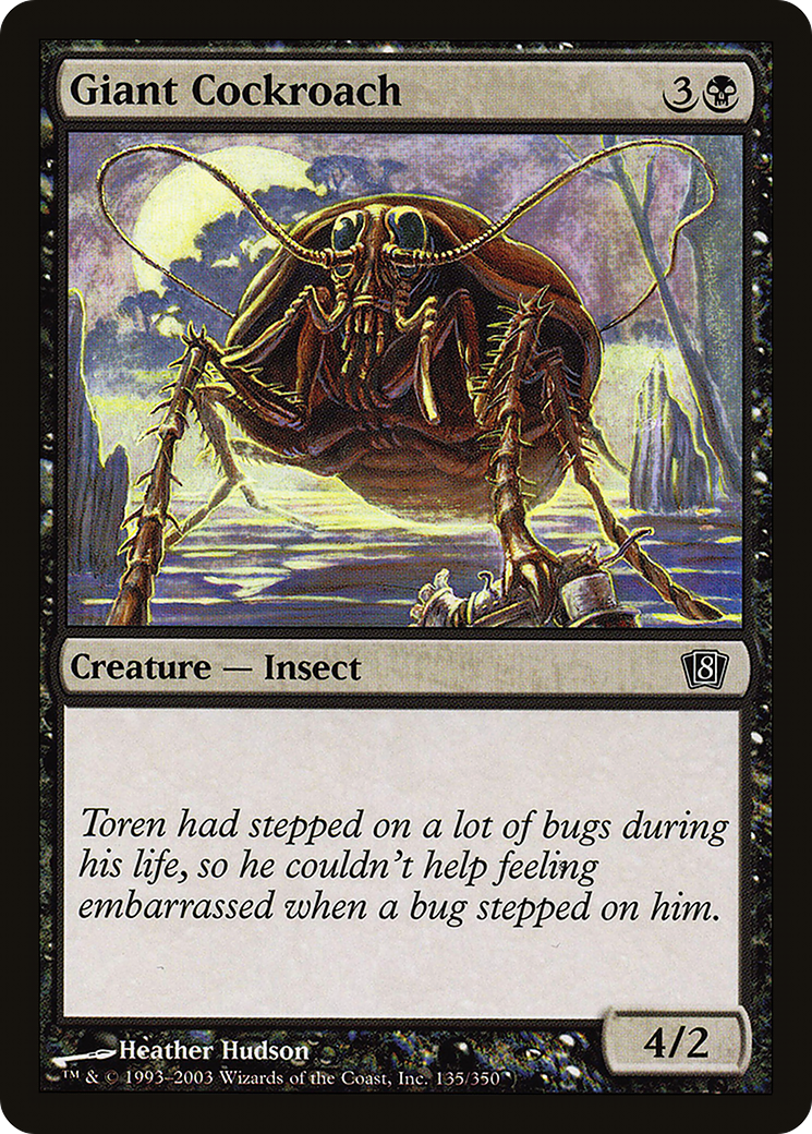 Giant Cockroach [Eighth Edition] Foil
