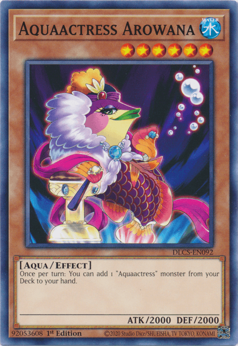 Aquaactress Arowana [DLCS-EN092] Common - Josh's Cards