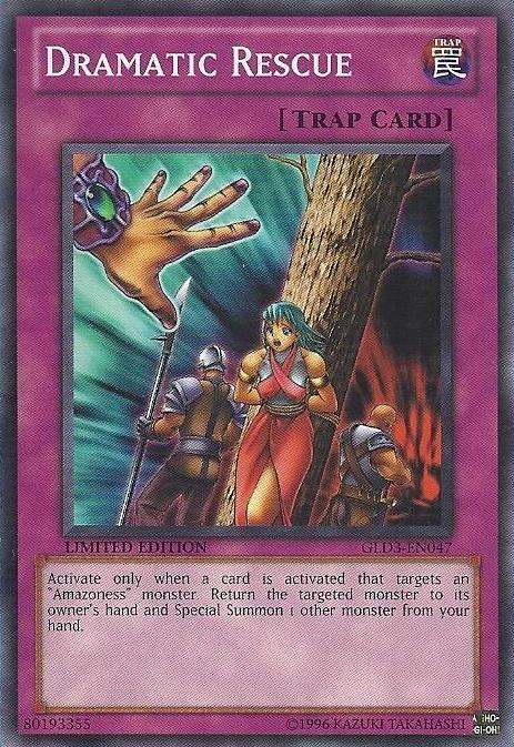 Dramatic Rescue [GLD3-EN047] Common - Josh's Cards