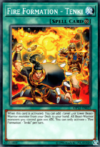 Fire Formation - Tenki [OP12-EN025] Common - Josh's Cards