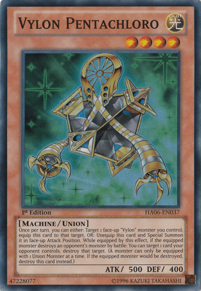 Vylon Pentachloro [HA06-EN037] Super Rare - Josh's Cards