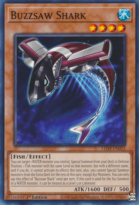 Buzzsaw Shark [LED9-EN052] Common - Josh's Cards