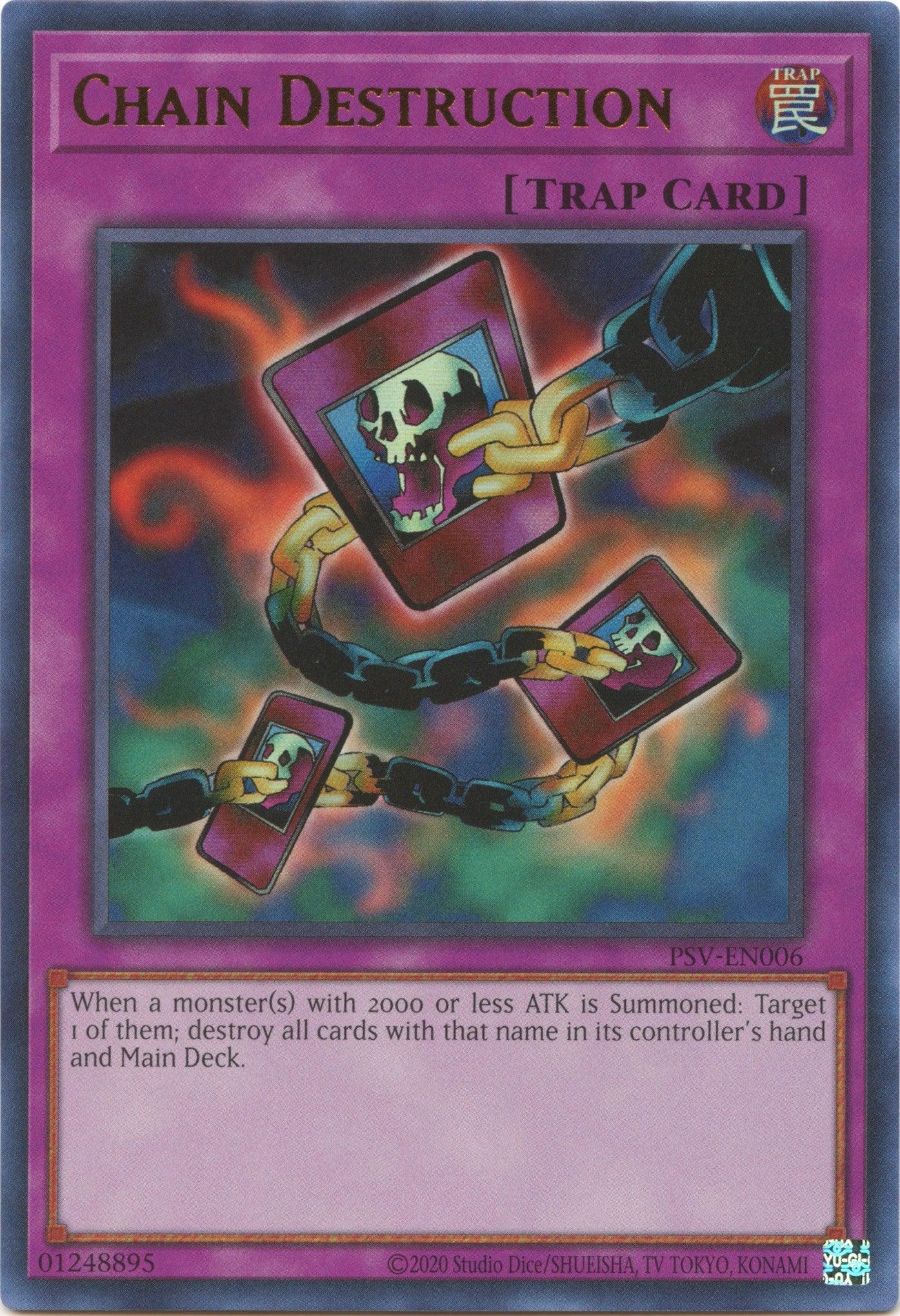 Chain Destruction (25th Anniversary) [PSV-EN006] Ultra Rare - Josh's Cards