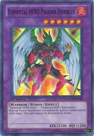 Elemental HERO Phoenix Enforcer [LCGX-EN138] Super Rare - Josh's Cards