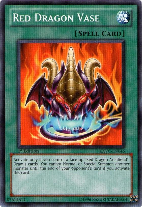 Red Dragon Vase [EXVC-EN046] Common - Josh's Cards