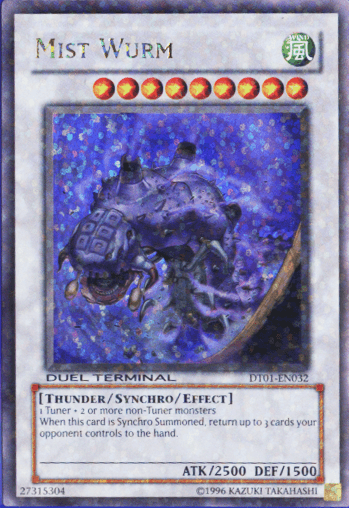 Mist Wurm [DT01-EN032] Ultra Rare - Josh's Cards