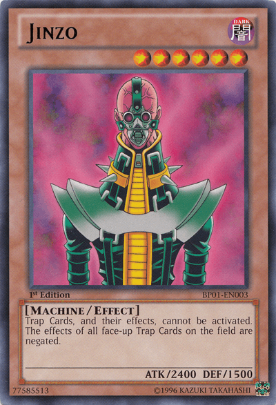 Jinzo [BP01-EN003] Rare - Josh's Cards
