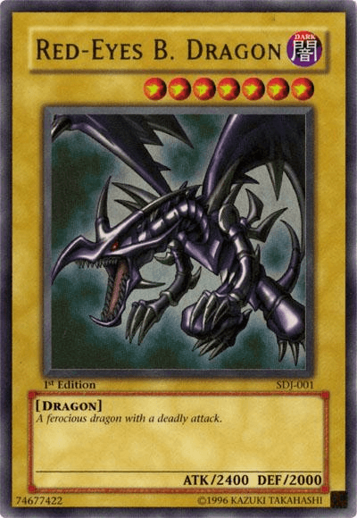 Red-Eyes B. Dragon [SDJ-001] Ultra Rare - Josh's Cards