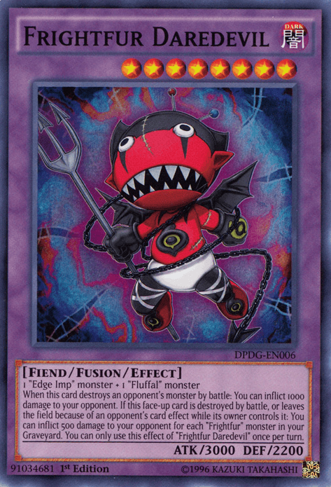 Frightfur Daredevil [DPDG-EN006] Super Rare - Josh's Cards