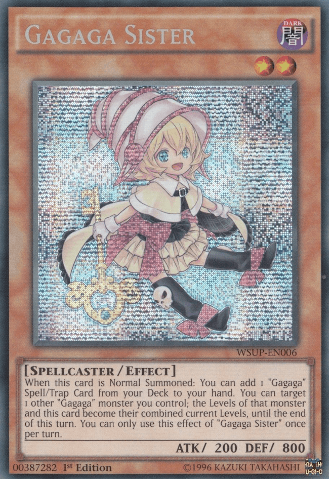 Gagaga Sister [WSUP-EN006] Secret Rare - Josh's Cards