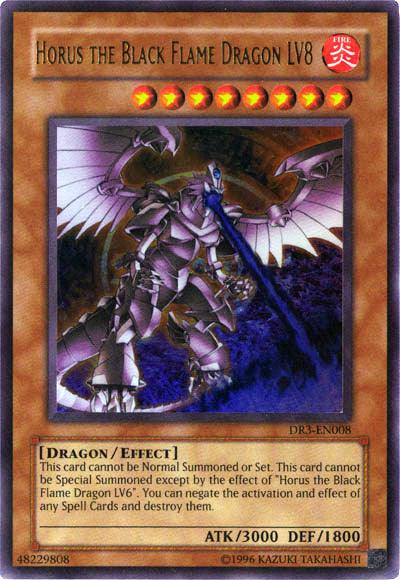 Horus the Black Flame Dragon LV8 [DR3-EN008] Ultra Rare - Josh's Cards
