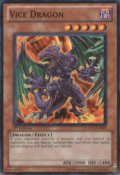 Vice Dragon [SDDC-EN009] Common - Josh's Cards