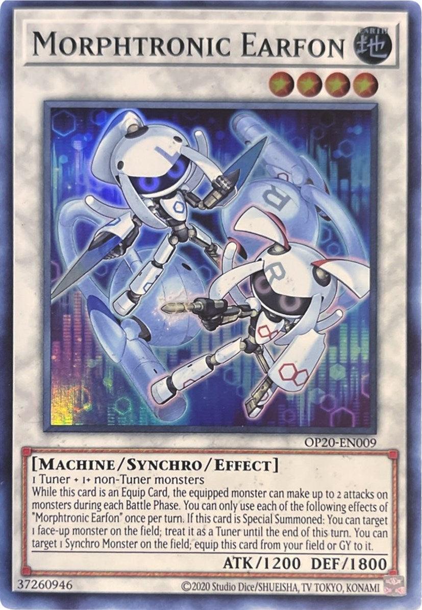 Morphtronic Earfon [OP20-EN009] Super Rare - Josh's Cards