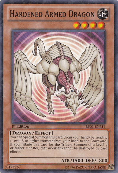 Hardened Armed Dragon [BP01-EN214] Starfoil Rare - Josh's Cards