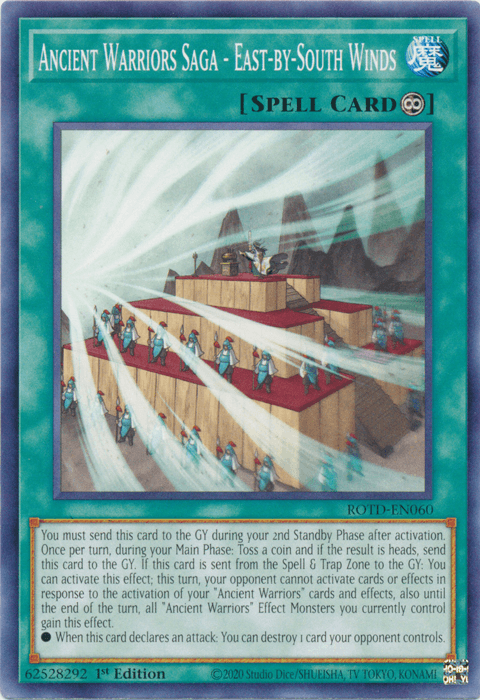 Ancient Warriors Saga - East-by-South Winds [ROTD-EN060] Common - Josh's Cards